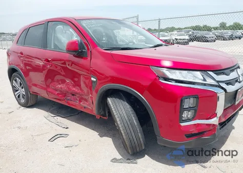 2025 Mitsubishi Outlander Sport S из США, поврежденный, VIN JA4ARUAU5SU002870